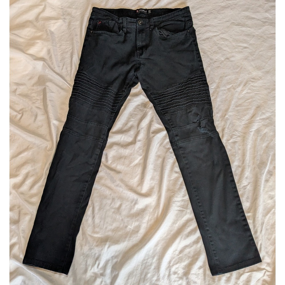 South Pole Men's Skinny Black Jeans Size 32x32‎